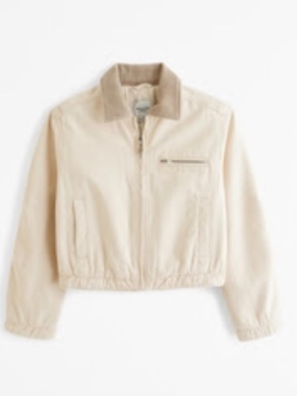 Abercrombie & Fitch Cropped Workwear Jacket - Picture 6 of 6